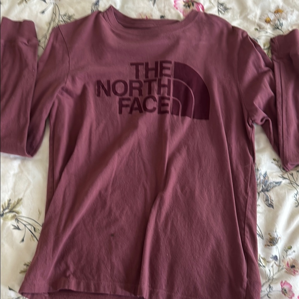 The North Face Purple Long Sleeve Tee